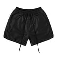 thumbnail image 5 of PMUYBHF Compression Shorts Men Long Leg Mens Comfortable Casual Loose Drawstring Five Minute Tracksuit Shorts Shorts Men Athletic Compression Shorts Men Basketball, 5 of 5