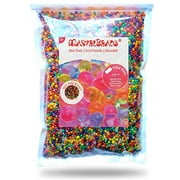 MarvelBeads Water Beads Rainbow Mix (1 Pound Bulk) for Kids Sensory Play and Spa Refill BPA  Phthalate Free