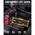 thumbnail image 2 of Jump Starter GOOLOO GP4000 4000A Peak para coche diésel de 10 litros, 2 of 7