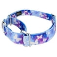 thumbnail image 4 of Country Brook Petz® Watercolor Butterflies Martingale Dog Collar and Leash, Small, 4 of 7