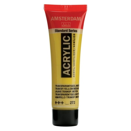 UPC: 8712079347697 | Amsterdam Standard Acrylics 20ml Transparent Yellow Medium