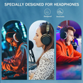 thumbnail image 5 of 200Pieces Headphone Covers Disposable Ear Earpads Sanitary Non-Woven Headset Cover Sweatproof Stretch Earphone Protector, 5 of 5