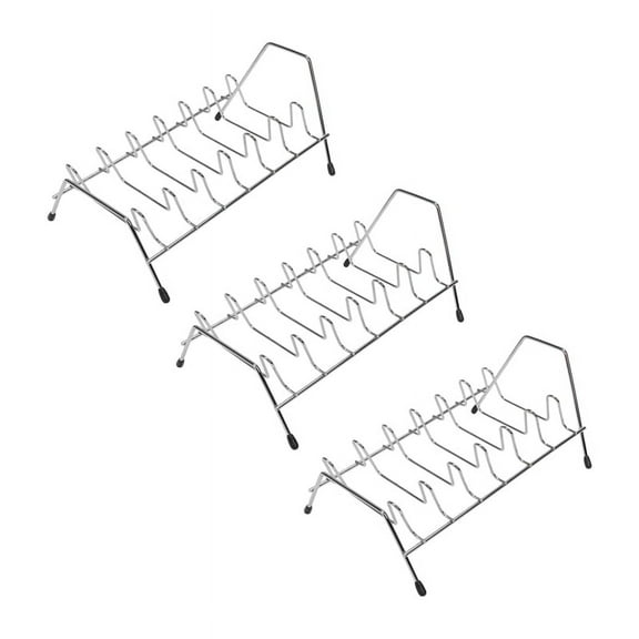 3X Dish Drying Rack Kitchen Dishes Rack & Plate Holder Dish Drainer