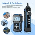 thumbnail image 3 of NF-8209Pro Digital RJ45 RJ11 Cable Tester With POE Testing Function Dual Mode Testing Wiremap & Scanning Function ,High Precision, 3 of 4