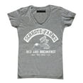 thumbnail image 1 of P&B Schrute Farms Beets Bed & Breakfast Funny Women's V-neck, 2XL, Heather Grey, 1 of 2