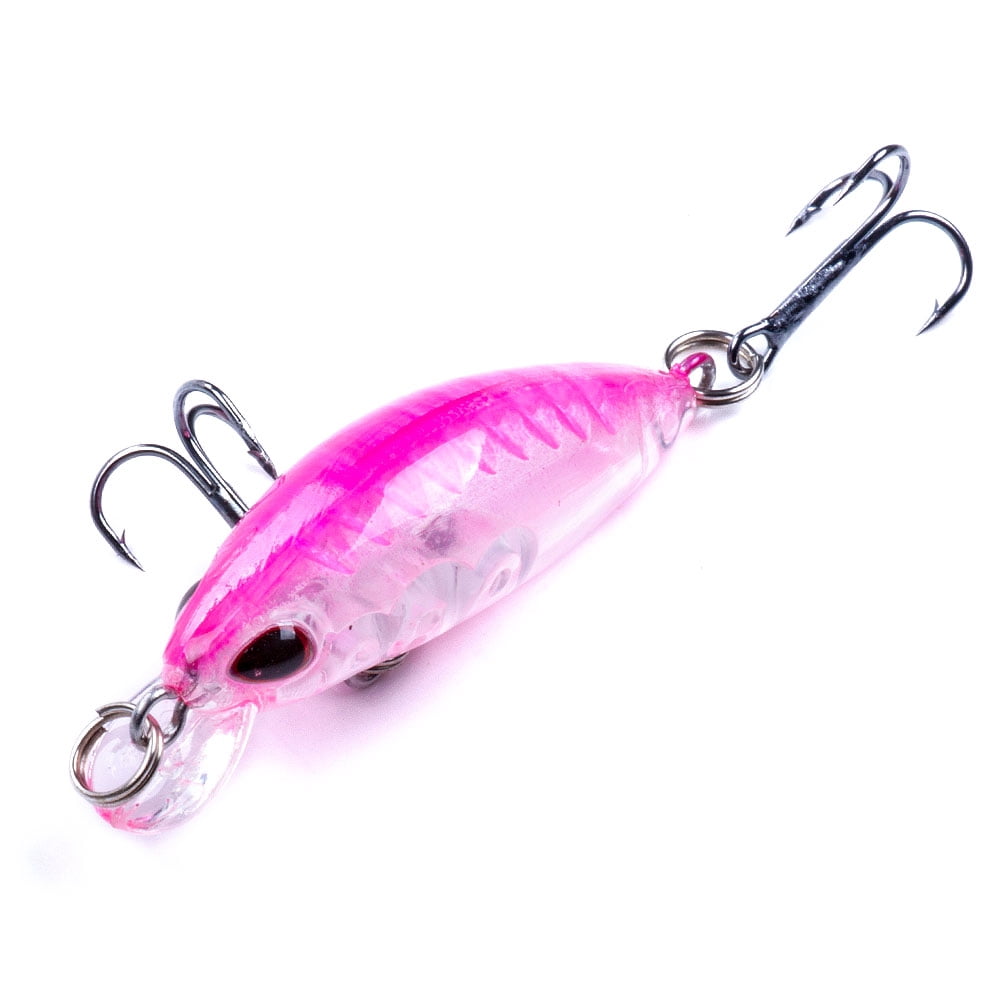 HENGJIA Fishing Lures Swimbait Sinking Minnow Lure Saltwater Jerkbait Lure 6Pcs/kit, 0.07oz/1.57in