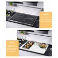 Eucalyptus Leaves Stove Top Covers for Electric Stove, Heat Insulation