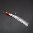thumbnail image 4 of 4 Packs/20pcs Mackerel Feather Hooks Sea Boat Fishing Lures Rigs, 4 of 7