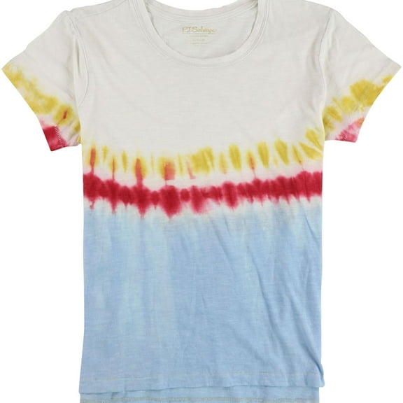 P.J. Salvage Womens Tye-Dye Pajama Sleep T-shirt, Multicoloured, Small