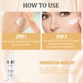 thumbnail image 4 of Color-Changing Liquid Foundation Concealer Makeup, Hydrating Moisture, Waterproof, Brightening Skin Tone, 4 of 11