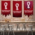thumbnail image 2 of Banderin Conmemorativo Mundial de Futbol Qatar 2022 Qatar Qatar 2022, 2 of 2