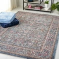 thumbnail image 2 of SAFAVIEH Crimson Codie Distressed Area Rug, Blue/Black, 4' x 6', 2 of 8