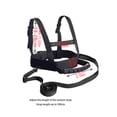 thumbnail image 3 of Sonducket Arnés de nailon de seguridad para esquiar para niños, correas de Control de velocidad de entrenamiento ajustables, correa para niños Deportes de nieve, 3 of 6