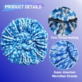 thumbnail image 5 of 3-Pack Spin Mop Replacement Head with 1 Scrub Brush for OCedar RinseClean Spin Mop Refill 2-Tank System Microfiber Deep Cleaning Machine Washable and Easy-to-Replace, 5 of 6