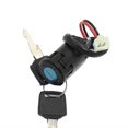thumbnail image 4 of 1 Set ATV Ignition Key Switch Universal 2 Wires Ignition Keys Start Switch Lock Key compatible ATV Go Kart Scooter Motorcycle, 4 of 5