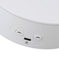 thumbnail image 4 of 5 Inch 360 Degree Electric Rotating Display Stand for Jewelry, 3D Model, Photography, Product, White, 4 of 4
