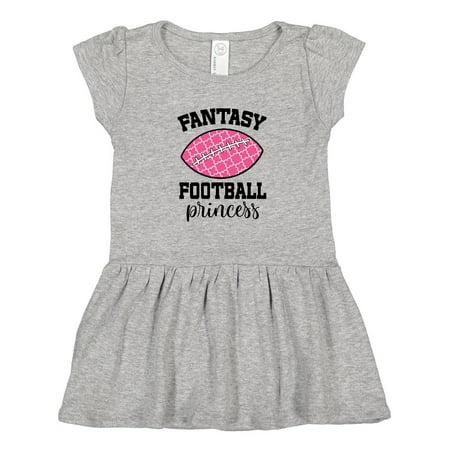 

Inktastic Fantasy Football Princess Gift Toddler Girl Dress