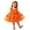 R4 Red, variant on Curuila Children Girls Halloween Dress Flutter Sleeve Hallowmas Pumpkin Square Neck For Party Fashionable Dresses Size 3-4 Years