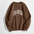 thumbnail image 3 of Comfy Retro Tops Tunic Sweatshirts Daily Tops O Neck Loose Pullover Long Sleeve Tops Women Graphic Sweatshirts, 3 of 5