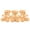 Brown-3pcs, variant on MorisMos 10 Packs Teddy Bear Baby Shower Bulk Teddy Bear Stuffed Animals