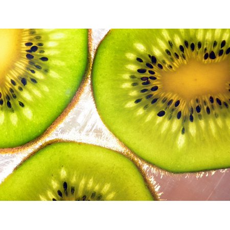 - Peel-n-Stick Poster of Fruit Food Chopped Organic Fresh Kiwi Cut Sweet Poster 24x16 Adhesive Sticker Poster Print