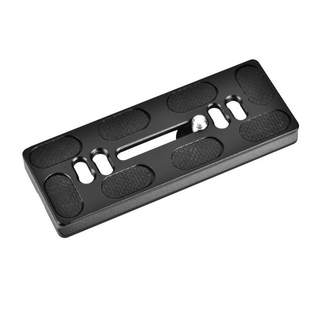Placa de liberación rápida con montaje de tornillo de 1/4 de pulgada para trípode Arca Benro con rótula para cámara SLR (PU100)