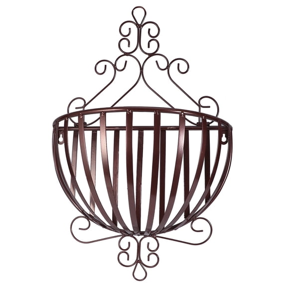 Eease European Style Iron Wall Hanging Planter Pots Flowerpot Rack Plant Holder