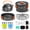 Orange, variant on JOVELL Camping Mess Kit Cookware Set 16-Piece, Portable Backpacking Cookware, Lightweight Aluminum Pots and Pans Set for Hiking Picnic Outdoor Cooking, Black