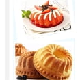thumbnail image 5 of Silicone Cake Pans, Round Cake Baking Molds, Non-stick with Sturdy Handle, Baking Molds, Perfect Bakeware for Cake, Jello, Gelatin, Bread, Blue, 5 of 8