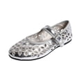 thumbnail image 2 of Willtoo Mary Jane Shoes Women, Hollow Flats for Women, Ballet Flats Shoes Round Toe Mary Jane Flats, Ankle Strap Spring Summer Shoes Dressy Comfortable, 2 of 7