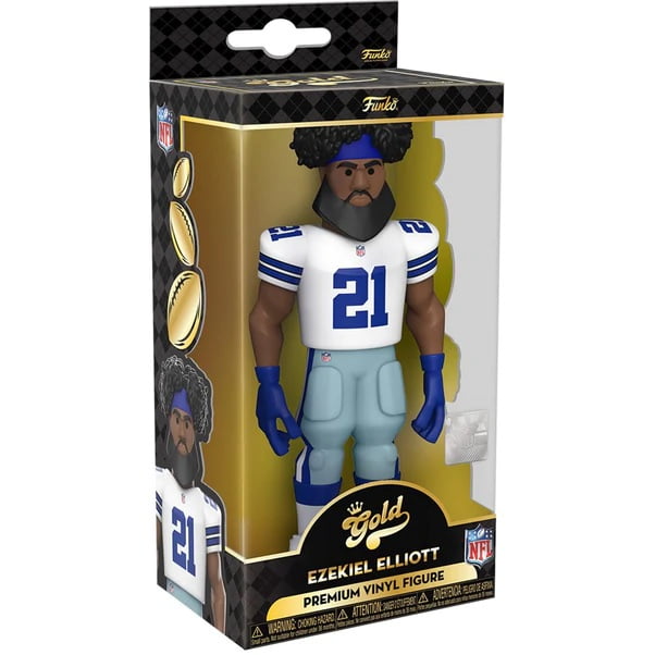 Figura de Colección NFL Cowboys Ezekiel Elliott Funko Vinyl Gold