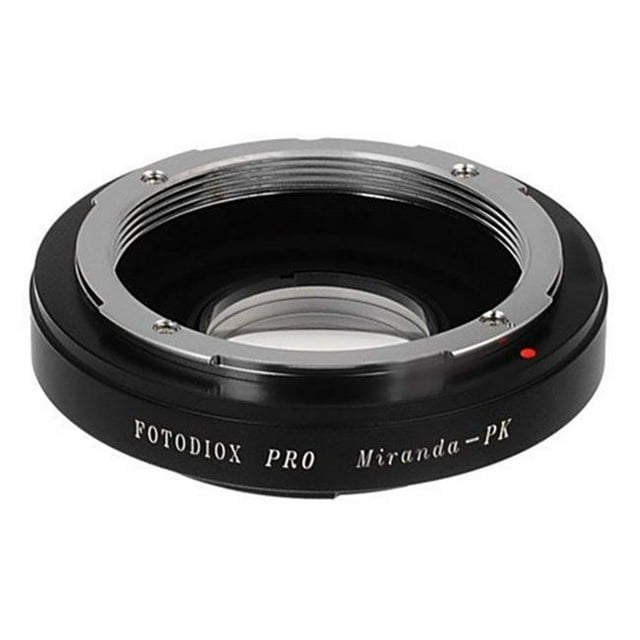 Fotodiox MIR-PK-Pro Pro Lens Mount Adapter - Miranda SLR Lens To Pentax K Mount SLR Camera Body