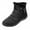 Black, variant on XZNGL Womens Winter Warm Waterproof Cotton Shoes Nylon Snow Ankle Short Boots Botas