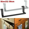 thumbnail image 4 of Lefu Over Door Tea Towel Holder Rack Bathroom Rail Cupboard Hanger Kitchen Hook, 4 of 4