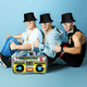 thumbnail image 4 of Cosplay Hip Hop Punk Dólar Collar Anillo Sombrero de pescador Gafas Conjunto, 4 of 5