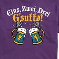 thumbnail image 2 of Instant Message - Eins Zwei Drei Gsuffa Oktoberfest - Men's Short Sleeve Graphic T-Shirt, 2 of 5