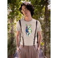 thumbnail image 2 of Colorful Welsh Corgi Sprinting T-Shirt Men -Image by Shutterstock, Male Large, 2 of 4
