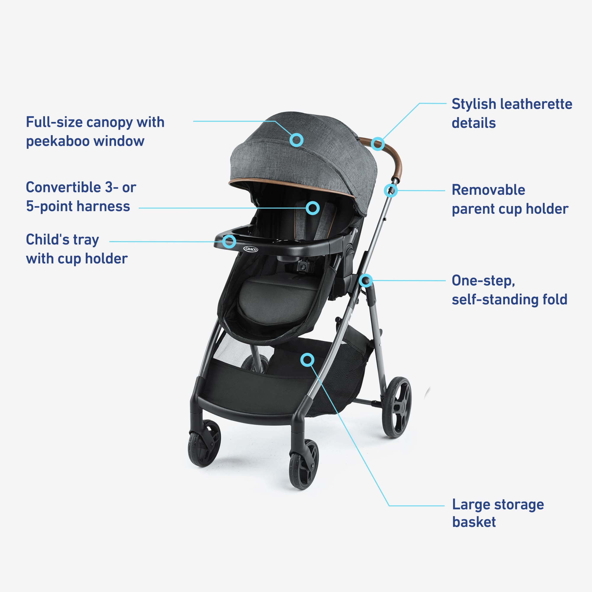 Graco Modes Trio Travel System with SnugRide Lite Car Seat photo 6
