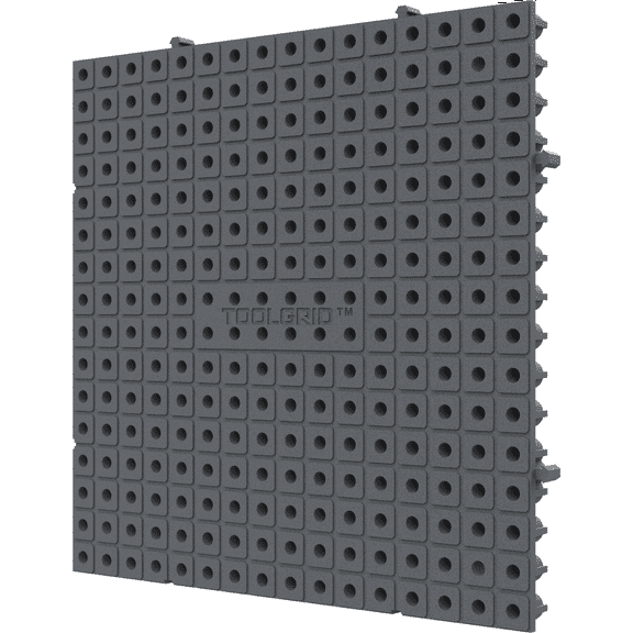 Toolgrid TGB-6X6 Modular Board 16pc Pack - Grey