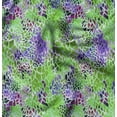 thumbnail image 1 of Soimoi Green Viscose Chiffon Fabric Leopard Animal Skin Print Fabric by Yard 42 Inch Wide, 1 of 6