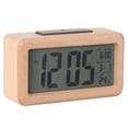 thumbnail image 1 of Alarm Clock, With Temperature Display Alarm Clock Wood Clock, For Students Kids Bedrooms Office Living Room, 1 of 8