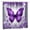 Color 7, variant on Joocen Purple Butterfly Floral Lace Shower Curtain For Home Bathroom Bath Tub Decoration 72x72 inch
