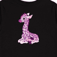 thumbnail image 4 of Inktastic Girl Giraffe Boys or Girls Long Sleeve Toddler T-Shirt, 4 of 5