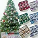 thumbnail image 4 of Adornos navideños de bolas redondas de 6 cm con cuerda para colgar, 12 piezas/juego, bolas colgantes para árbol de Navidad, decoraciones para fiestas de Año Nuevo, 4 of 5