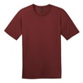 thumbnail image 5 of District Made Mens Perfect Weight Crew Tee-3XL (Sangria), 5 of 6