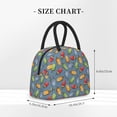 thumbnail image 2 of Pofeuu Fruit Ice Cream Print Lunch Bag for Adult Insulated Lunch Box,Leakproof Cooler Food Lunch Containers Reusable High Capacity Lunch Tote Bags-One Size, 2 of 6