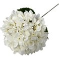 thumbnail image 1 of Hydrangeas Artificial Flowers Bouquet Decoration Bridal Wedding Flower Real Latex Home Artificial Fall (White, One Size), 1 of 4