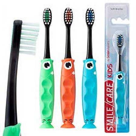 SmileMakers, SmileCare Toddler Eye Toothbrushes - Dental Hygiene Supplies - 48 per
