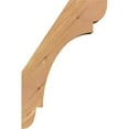 thumbnail image 3 of 3 1/2"W x 8"D x 12"H Olympic Smooth Knee Brace, Western Red Cedar, 3 of 4