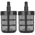 thumbnail image 1 of 2pcs Garden Hose Filter, Water Pump Strainer Filter Stainless Steel Double Layer Encryption Strainer For Sprayers-yujia, 1 of 5